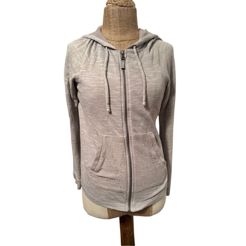 Splendid zip up hoodie sz Small lavender purple French Terry sweatshirt